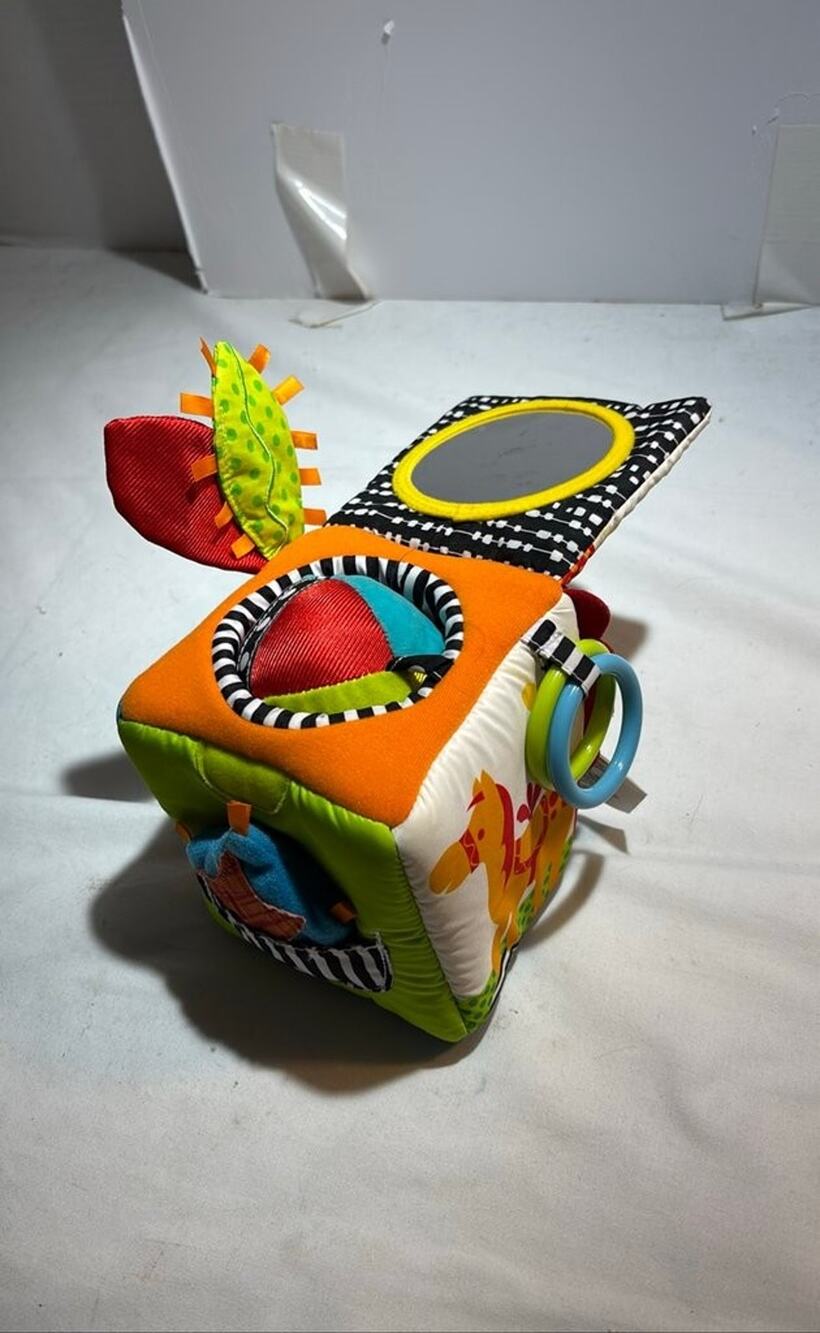 Blue Box Soft Activity Cube Baby Toy